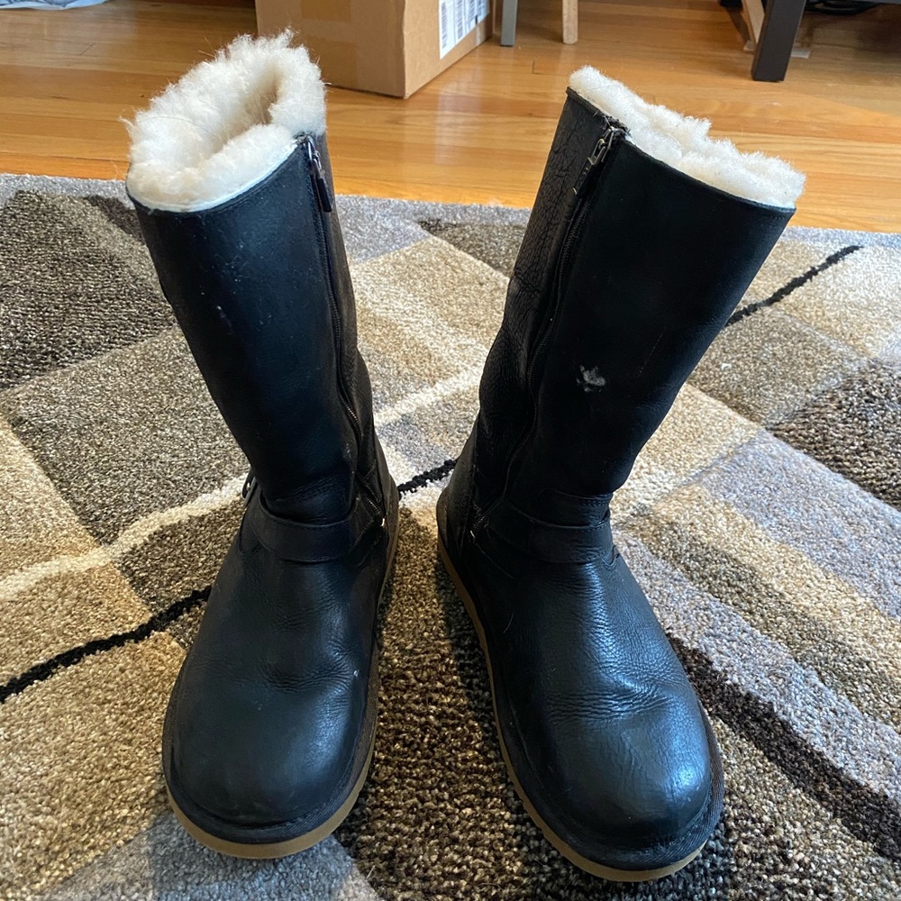 Leather UGG Boots